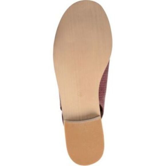 JOURNEE COLLECTION Womens Purple Faux Wood Blanch Slingback Sandal 9 M - Picture 4 of 4